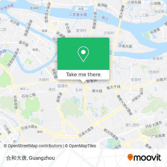 合和大唐 map