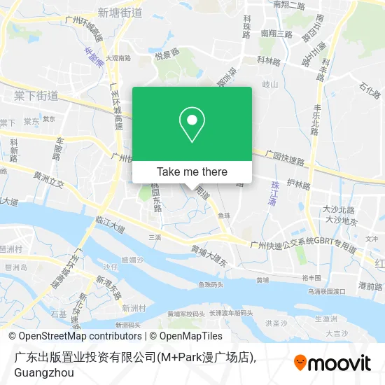 广东出版置业投资有限公司(M+Park漫广场店) map