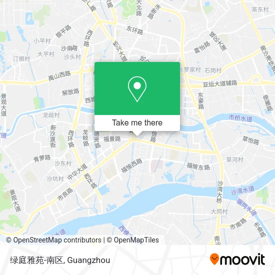 绿庭雅苑-南区 map