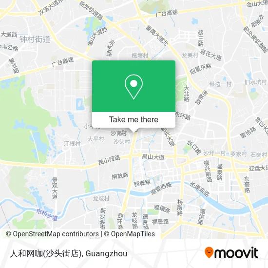 人和网咖(沙头街店) map
