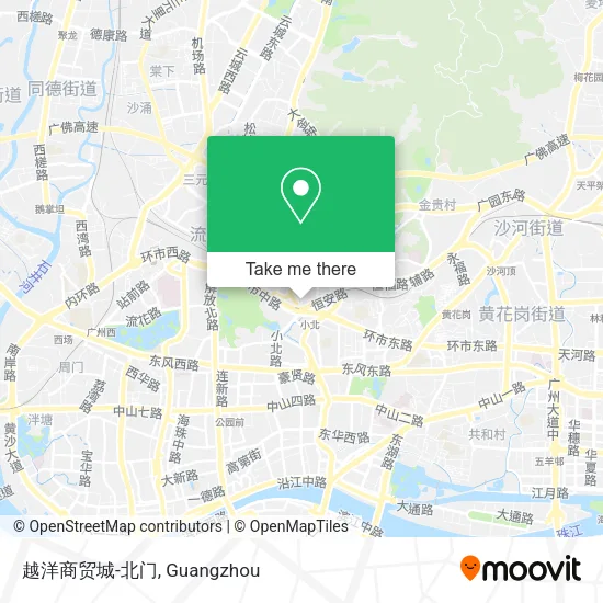 越洋商贸城-北门 map