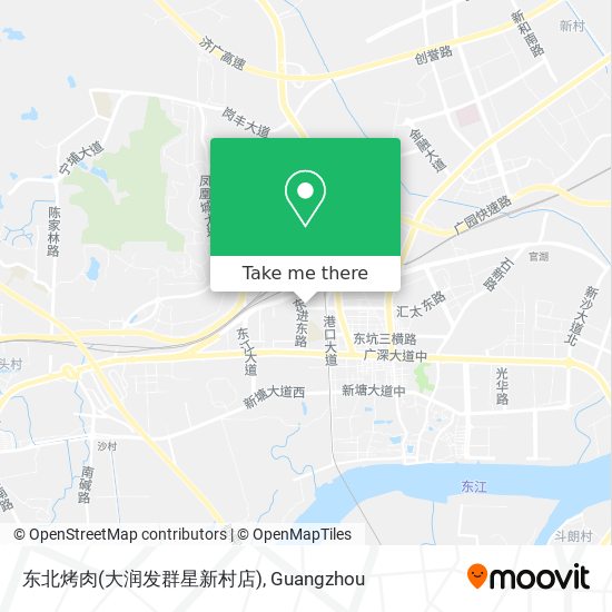 东北烤肉(大润发群星新村店) map