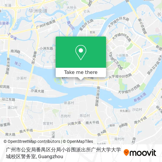 广州市公安局番禺区分局小谷围派出所广州大学大学城校区警务室 map