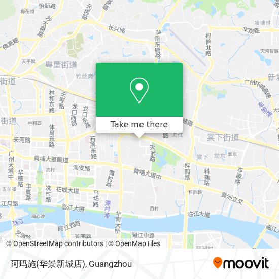 阿玛施(华景新城店) map