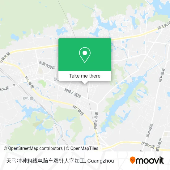 天马特种粗线电脑车双针人字加工 map