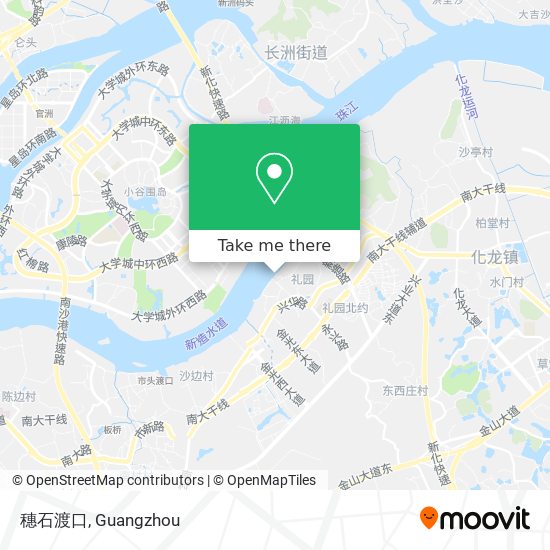 穗石渡口 map