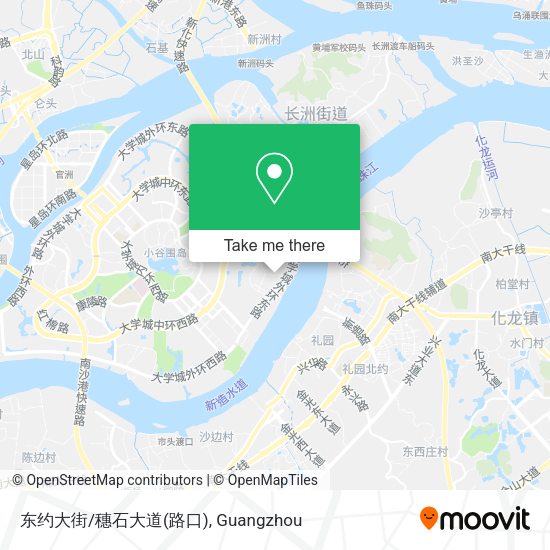东约大街/穗石大道(路口) map
