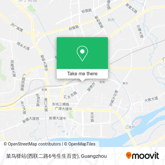 菜鸟驿站(西联二路6号生生百货) map