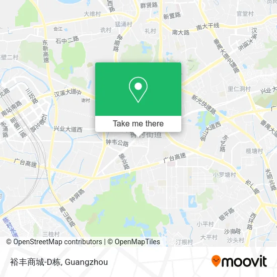 裕丰商城-D栋 map