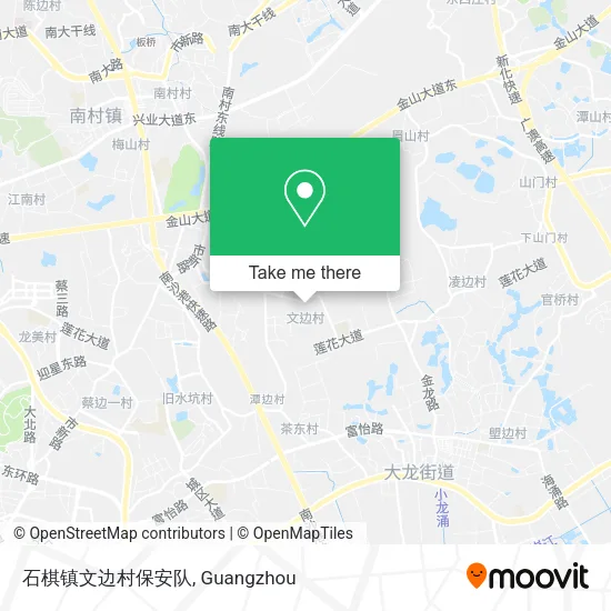 石棋镇文边村保安队 map