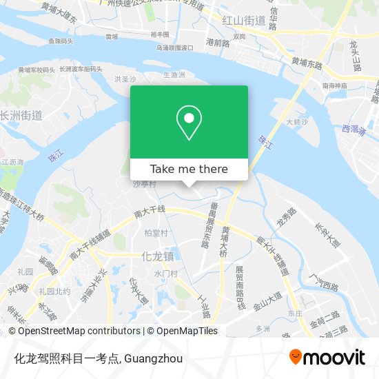 化龙驾照科目一考点 map