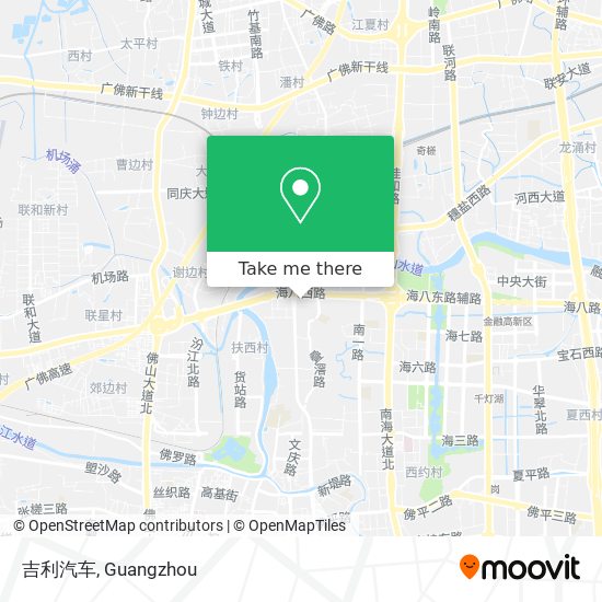 吉利汽车 map