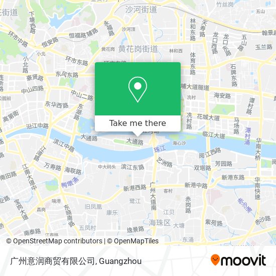 广州意润商贸有限公司 map