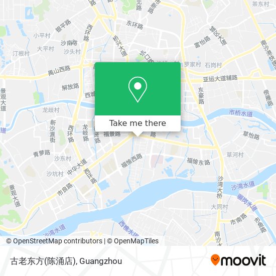 古老东方(陈涌店) map