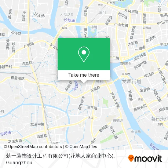筑一装饰设计工程有限公司(花地人家商业中心) map