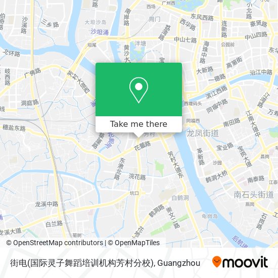 街电(国际灵子舞蹈培训机构芳村分校) map