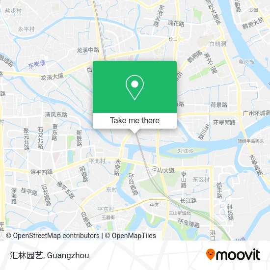 汇林园艺 map