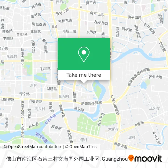 佛山市南海区石肯三村文海围外围工业区 map