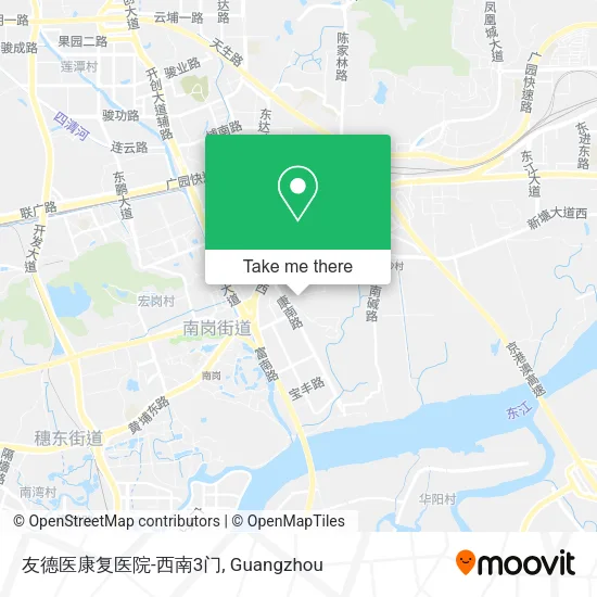 友德医康复医院-西南3门 map
