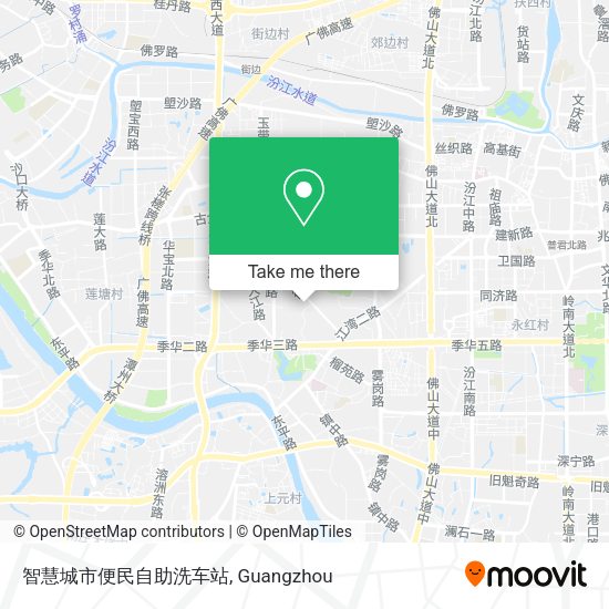 智慧城市便民自助洗车站 map