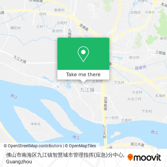 佛山市南海区九江镇智慧城市管理指挥(应急)分中心 map