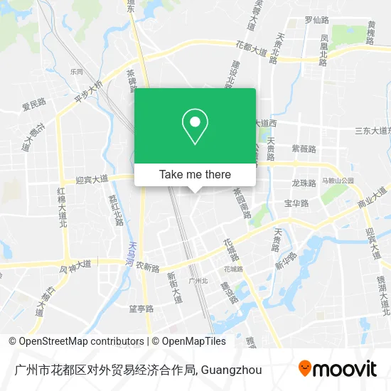 广州市花都区对外贸易经济合作局 map
