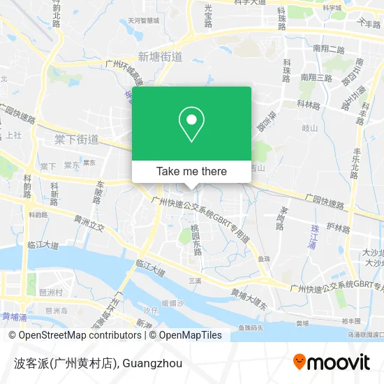 波客派(广州黄村店) map