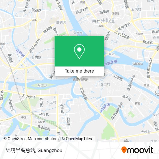 锦绣半岛总站 map