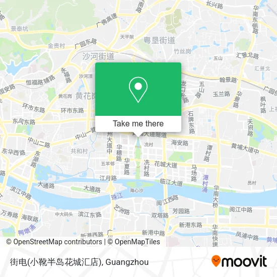 街电(小靴半岛花城汇店) map