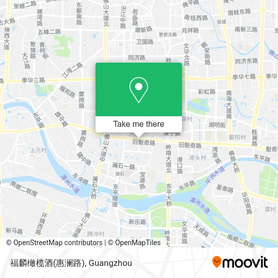 福麟橄榄酒(惠澜路) map