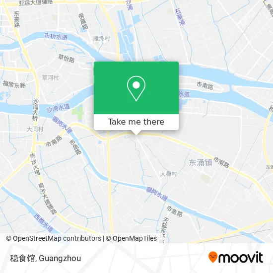 稳食馆 map