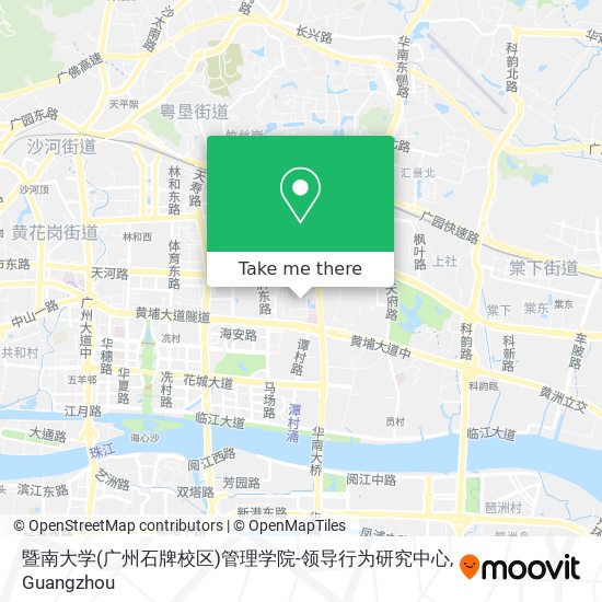 暨南大学(广州石牌校区)管理学院-领导行为研究中心 map