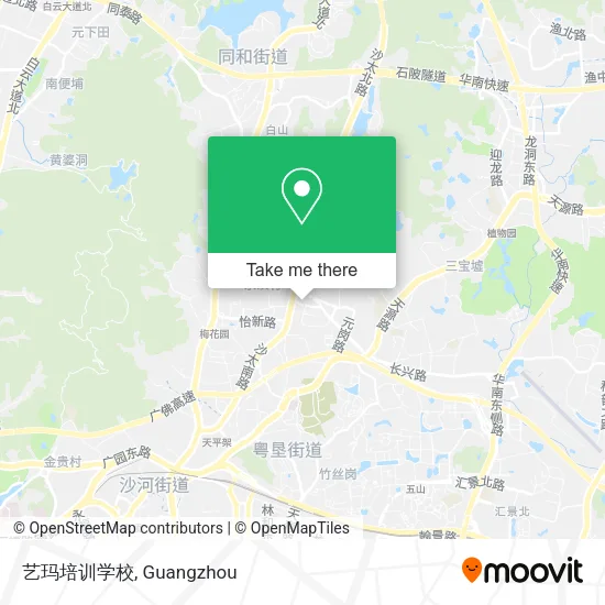 艺玛培训学校 map