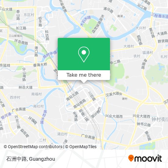 石洲中路 map