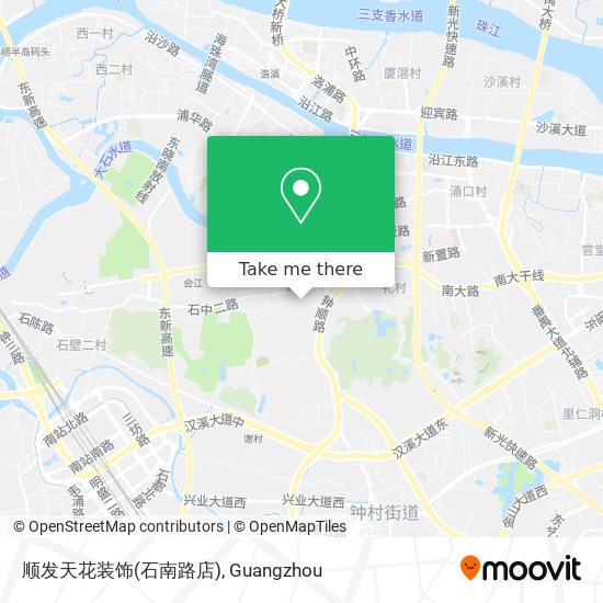 顺发天花装饰(石南路店) map