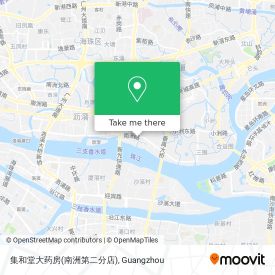 集和堂大药房(南洲第二分店) map