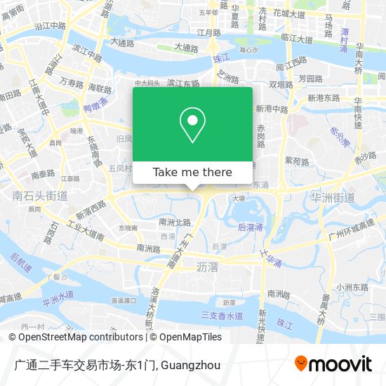 广通二手车交易市场-东1门 map