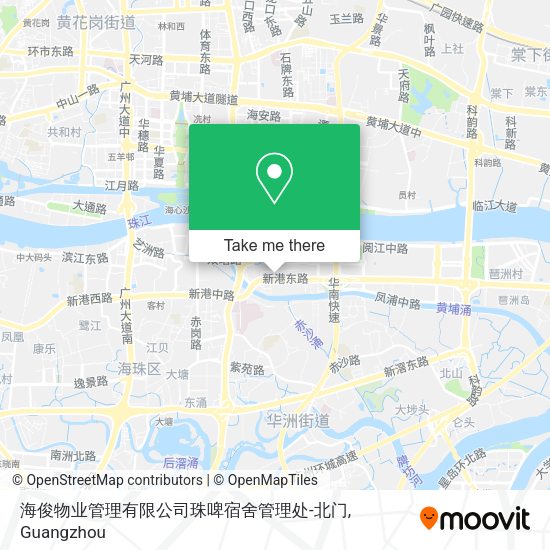 海俊物业管理有限公司珠啤宿舍管理处-北门 map