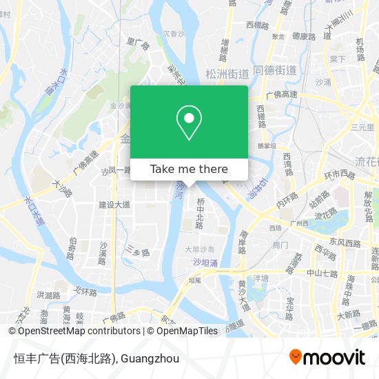 恒丰广告(西海北路) map