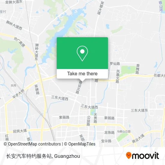 长安汽车特约服务站 map
