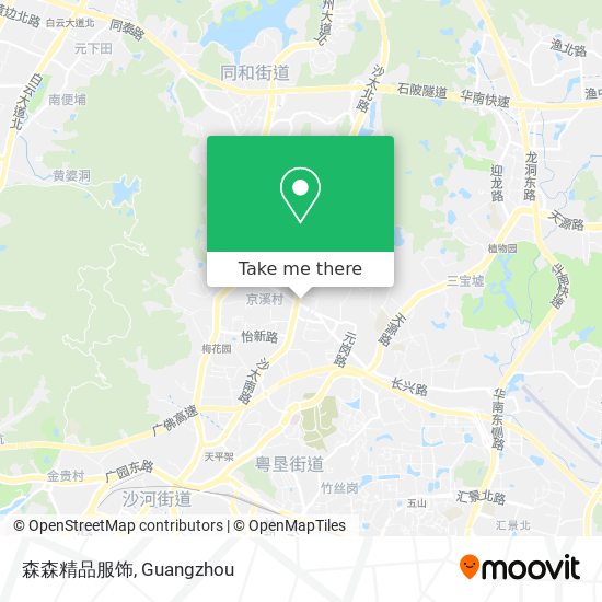 森森精品服饰 map