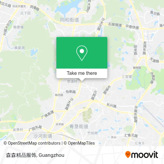森森精品服饰 map