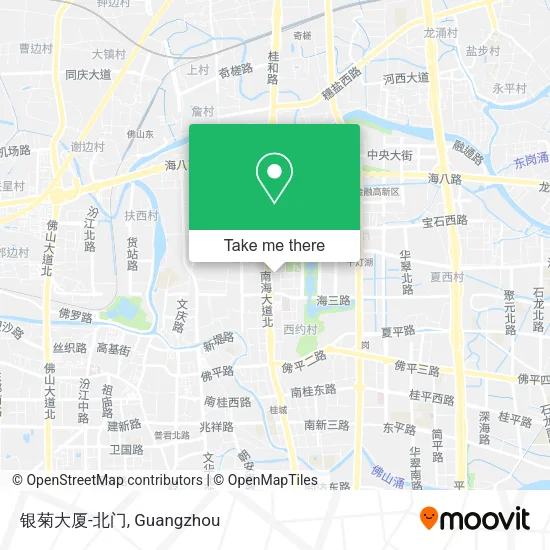 银菊大厦-北门 map