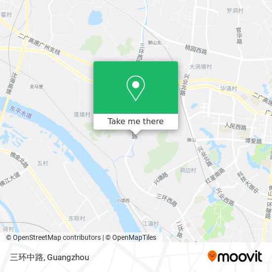 三环中路 map