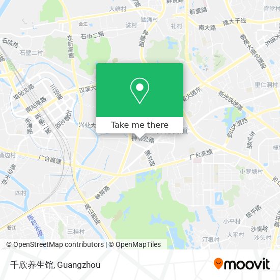 千欣养生馆 map