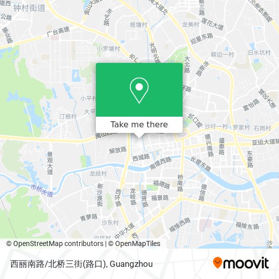 西丽南路/北桥三街(路口) map
