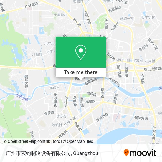 广州市宏约制冷设备有限公司 map