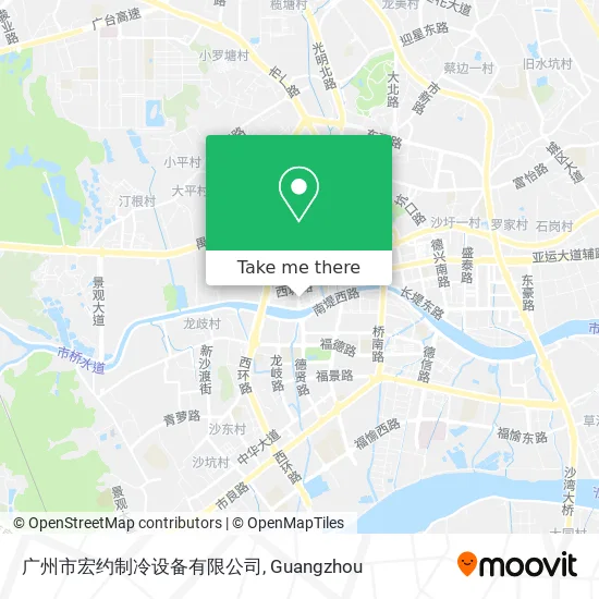 广州市宏约制冷设备有限公司 map