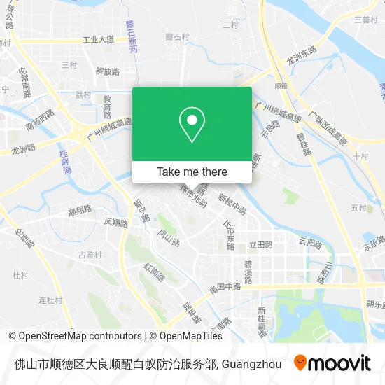 佛山市顺德区大良顺醒白蚁防治服务部 map