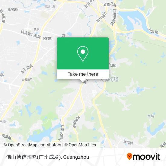 佛山博信陶瓷(广州成发) map